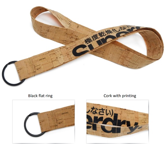 Cork Lanyard#001