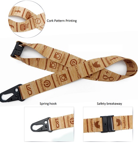 Cork Lanyard#003